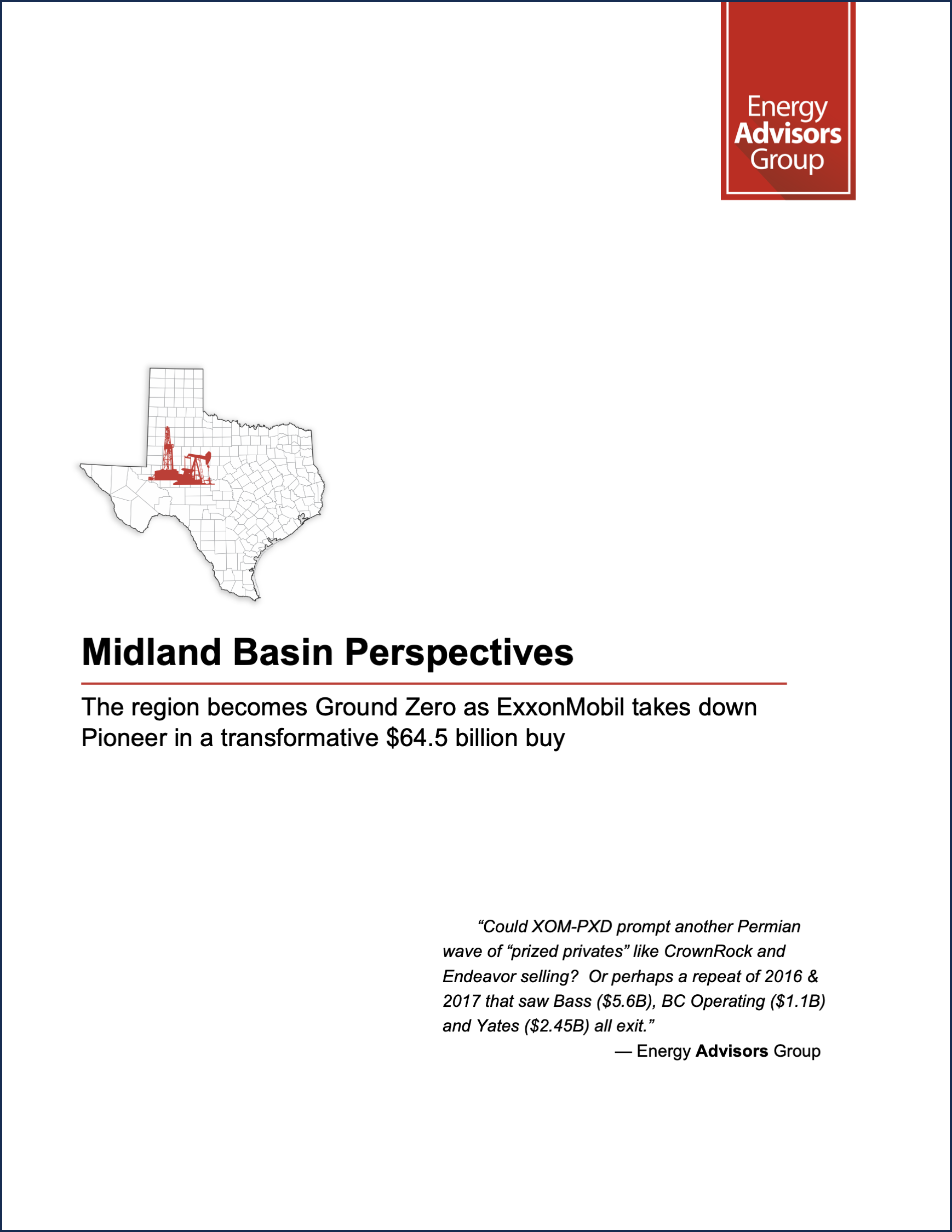 PERMIAN (MB) REGIONAL REPORT